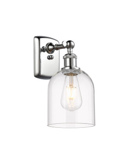 Ballston One Light Wall Sconce in Polished Chrome (405|516-1W-PC-G558-6CL)