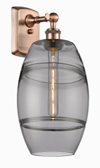 Ballston One Light Wall Sconce in Antique Copper (405|516-1W-AC-G557-8SM)