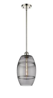 Ballston One Light Mini Pendant in Polished Nickel (405|516-1S-PN-G557-8SM)