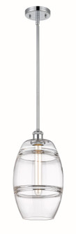 Ballston One Light Mini Pendant in Polished Chrome (405|516-1S-PC-G557-8CL)