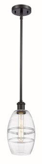 Ballston One Light Mini Pendant in Oil Rubbed Bronze (405|516-1S-OB-G557-6CL)