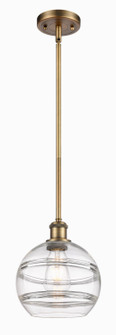 Ballston One Light Mini Pendant in Brushed Brass (405|516-1S-BB-G556-8CL)