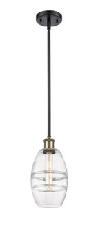 Ballston One Light Mini Pendant in Black Antique Brass (405|516-1S-BAB-G557-6CL)
