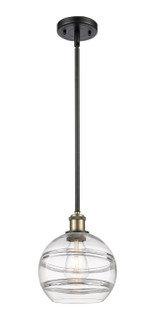 Ballston One Light Mini Pendant in Black Antique Brass (405|516-1S-BAB-G556-8CL)
