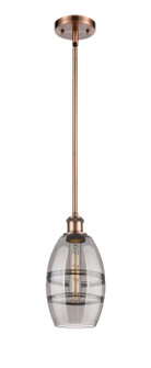 Ballston One Light Mini Pendant in Antique Copper (405|516-1S-AC-G557-6SM)