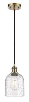 Ballston One Light Mini Pendant in Antique Brass (405|516-1P-AB-G558-6SDY)