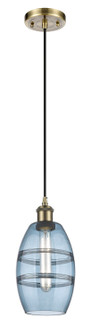 Ballston One Light Mini Pendant in Antique Brass (405|516-1P-AB-G557-6BL)