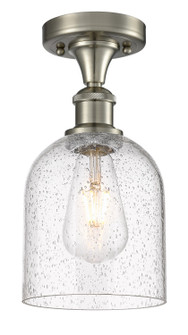 Ballston One Light Semi-Flush Mount in Brushed Satin Nickel (405|516-1C-SN-G558-6SDY)