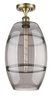 Ballston One Light Semi-Flush Mount in Antique Brass (405|516-1C-AB-G557-10SM)