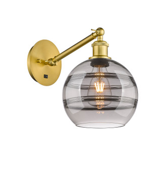 Ballston One Light Wall Sconce in Satin Gold (405|317-1W-SG-G556-8SM)