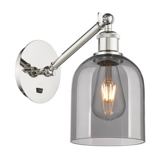 Ballston One Light Wall Sconce in Polished Nickel (405|317-1W-PN-G558-6SM)