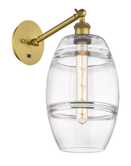 Ballston One Light Wall Sconce in Brushed Brass (405|317-1W-BB-G557-8CL)