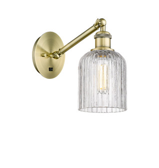 Ballston One Light Wall Sconce in Antique Brass (405|317-1W-AB-G559-5CL)