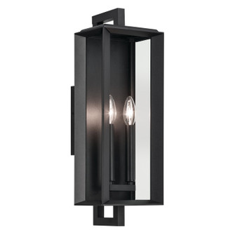 Kroft Two Light Outdoor Wall Mount in Textured Black (12|59132BKT)