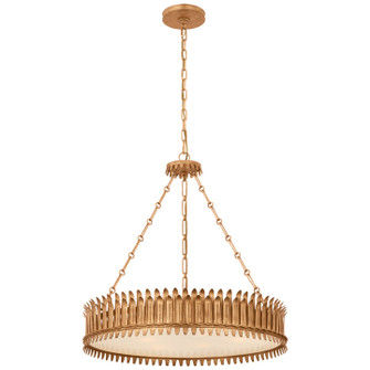 Leslie LED Chandelier in Gilded Iron (268|SK 5206GI-FA)