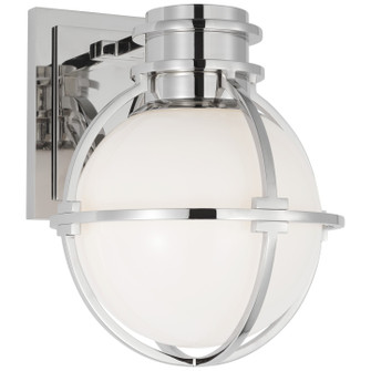 Gracie LED Wall Sconce in Polished Nickel (268|CHD 2481PN-WG)