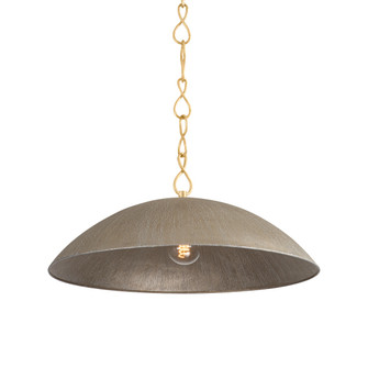 Eve One Light Pendant in Vintage Gold Leaf (70|BKO1400-VGL/TWL)