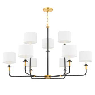 Paramus One Light Chandelier in Aged Old Bronze (70|9148-AOB)