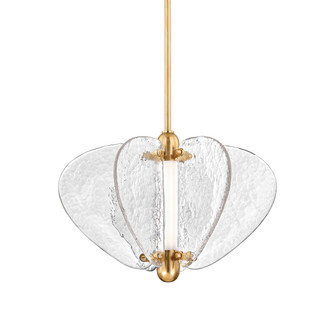 Freya LED Pendant in Vintage Brass (68|380-20-VB)
