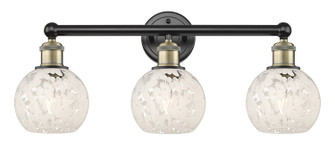 Edison LED Bath Vanity in Black Antique Brass (405|616-3W-BAB-G1216-6WM)