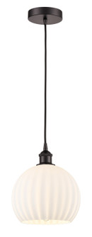 Edison One Light Mini Pendant in Oil Rubbed Bronze (405|616-1P-OB-G1217-10WV)