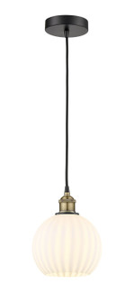 Edison LED Mini Pendant in Black Antique Brass (405|616-1P-BAB-G1217-8WV)