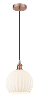 Edison One Light Mini Pendant in Antique Copper (405|616-1P-AC-G1217-10WV)