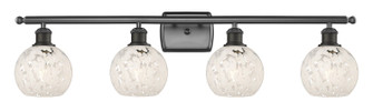Ballston Four Light Bath Vanity in Oil Rubbed Bronze (405|516-4W-OB-G1216-6WM)