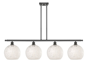 Ballston Four Light Island Pendant in Oil Rubbed Bronze (405|516-4I-OB-G1216-10WM)