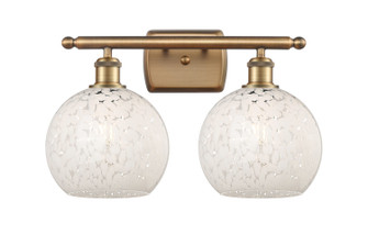 Ballston LED Bath Vanity in Brushed Brass (405|516-2W-BB-G1216-8WM)