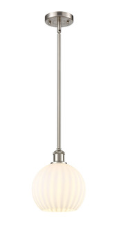 Ballston LED Mini Pendant in Brushed Satin Nickel (405|516-1S-SN-G1217-8WV)