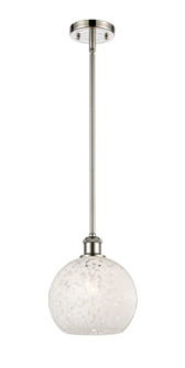 Ballston LED Mini Pendant in Polished Nickel (405|516-1S-PN-G1216-8WM)