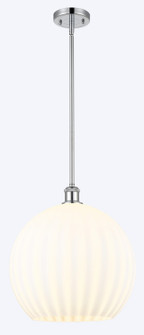 Ballston LED Pendant in Polished Chrome (405|516-1S-PC-G1217-14WV)