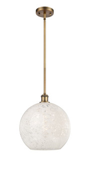 Ballston LED Mini Pendant in Brushed Brass (405|516-1S-BB-G1216-12WM)