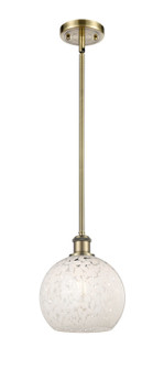 Ballston One Light Mini Pendant in Antique Brass (405|516-1S-AB-G1216-8WM)