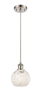 Ballston One Light Mini Pendant in Brushed Satin Nickel (405|516-1P-SN-G1216-6WM)