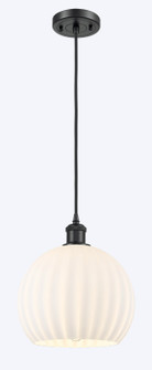 Ballston LED Mini Pendant in Matte Black (405|516-1P-BK-G1217-10WV)