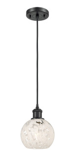 Ballston One Light Mini Pendant in Matte Black (405|516-1P-BK-G1216-6WM)