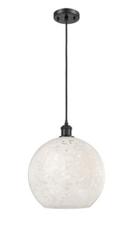 Ballston One Light Mini Pendant in Matte Black (405|516-1P-BK-G1216-12WM)