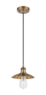 Ballston LED Mini Pendant in Brushed Brass (405|516-1P-BB-M17-BB)