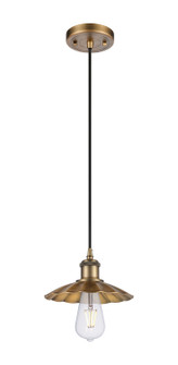 Ballston One Light Mini Pendant in Brushed Brass (405|516-1P-BB-M17-BB)