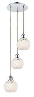 Ballston LED Pendant in Polished Chrome (405|113B-3P-PC-G1216-6WM)