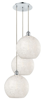Ballston Three Light Pendant in Polished Chrome (405|113B-3P-PC-G1216-12WM)
