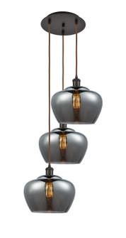 Ballston Three Light Pendant in Oil Rubbed Bronze (405|113B-3P-OB-G93-L)