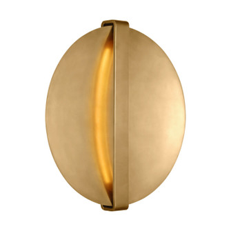 Cymbal LED Wall Sconce in Natural Brass (182|PBWS35327NB/NB)