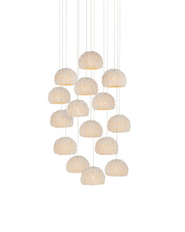 Virtu 15 Light Pendant in Natural/Silver (142|9000-1180)