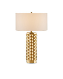 Cassandra One Light Table Lamp in Gold (142|6000-0871)