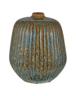 Shoulder Vase in Reactive Blue/Brown (142|1200-0824)