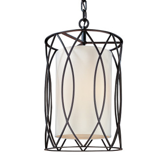 Sausalito Three Light Pendant in Textured Iron (67|F1287-TRN)