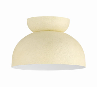 Ventura Dome One Light Flushmount in Cottage White (46|59181-CW)
